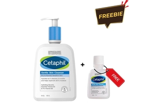 Cetaphil Gentle Skin Cleanser - 1000 ml + Get FREE 25ml cleanser