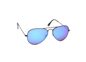 Fastrack Blue Aviator 100 UV protected Sunglasses for Men - Large