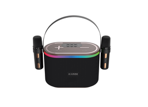 Kairos Sound Wave Pro-Karaoke 10W Bluetooth Speaker With Wireless Mic - Black