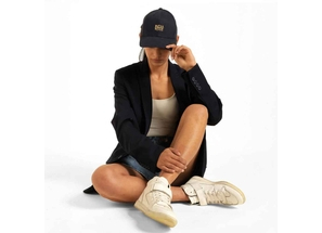 Motherland Bharat India Cotton Cap - Navy