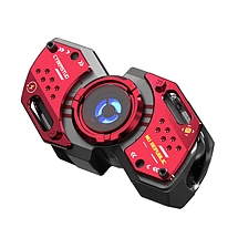 Nu Republic Cyberstud Figdet Spinner Earbuds with ENC - Grey and Red