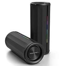 Portronics Nova 40W Deep Bass Portable Bluetooth Speaker with RGB Lights - Black
