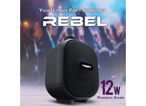 Rebel Bluetooth Speaker-Blue