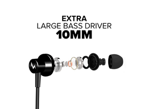 Zap X1 Wired Earphone-Black