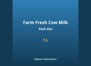 Farm Fresh Cow Milk - 1 L