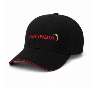 Air India Caps Black