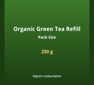 Organic Green Tea Refill - 250 g