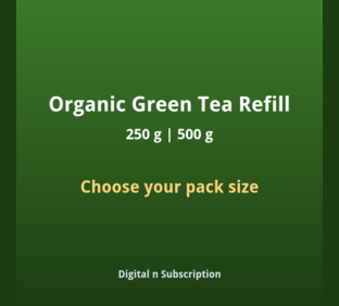 Organic Green Tea Refill