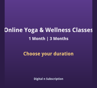 Online Yoga & Wellness Classes