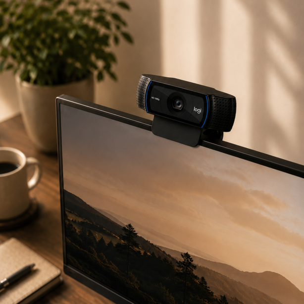 Logitech C920 HD Pro Webcam - Black
